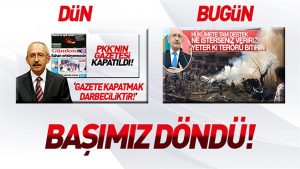 Kılıçdaroğlu terör saldırılarını kınadı