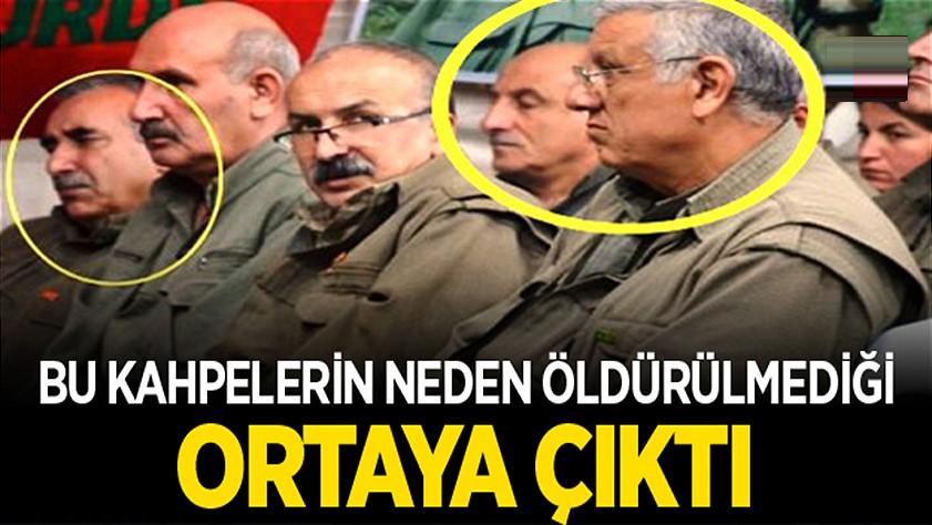 PKK’nın üst düzey yöneticilerinin neden öldürülemediği belli oldu