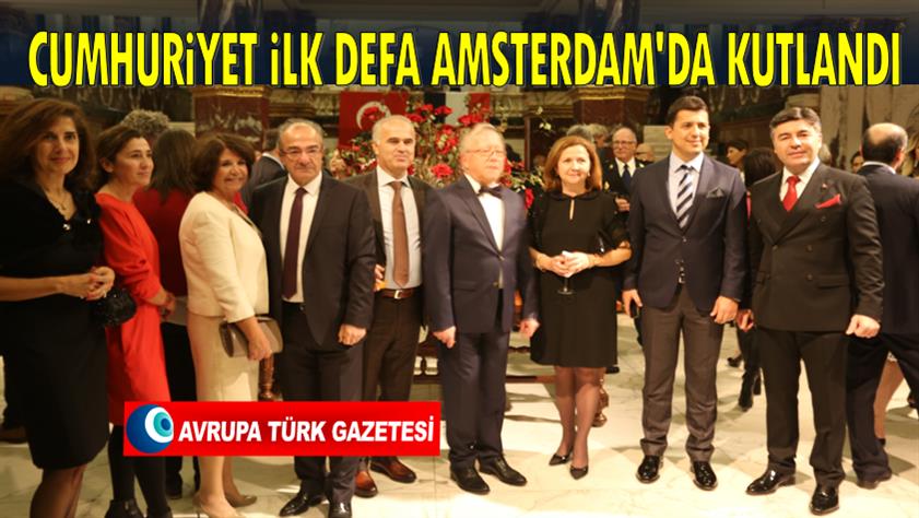 Cumhuriyet Bayramı ilk defa Amsterdam’da kutlandı