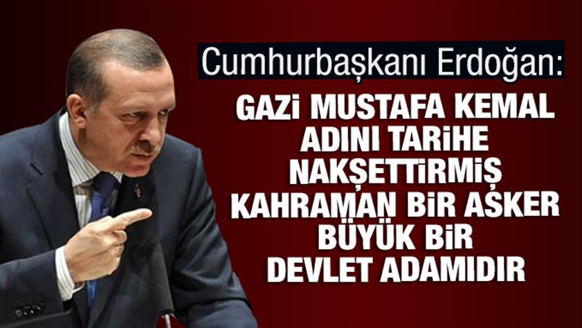 Erdoğan 10 Kasım mesajında CHP’ye bakın nasıl gönderme yaptı