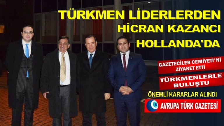 Türkmen liderlerden Hicran Kazancı Hollanda’da önemli mesajlar verdi
