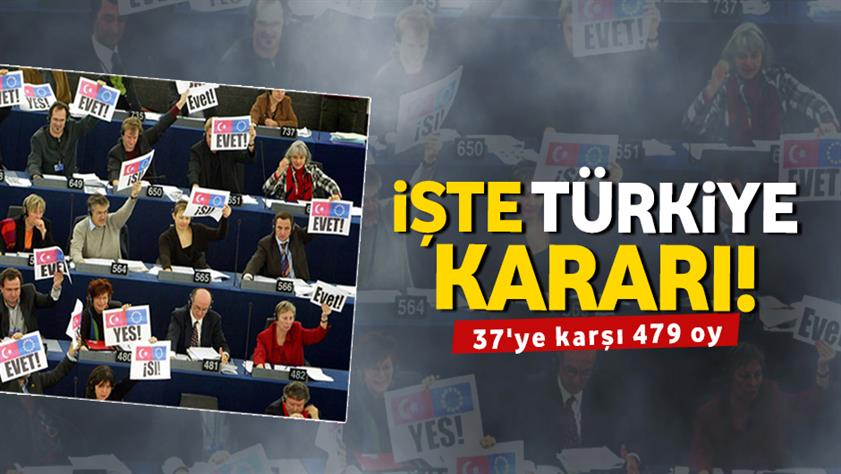 AP’nin ‘müzakereler dondurulsun’ kararının hiç bir ağırlığı yok