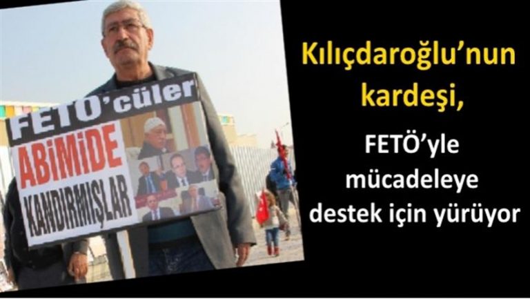 Celal Kılıçdaroğlu FETÖ’ye karşı yürüyor: FETÖ abimi kullanıyor