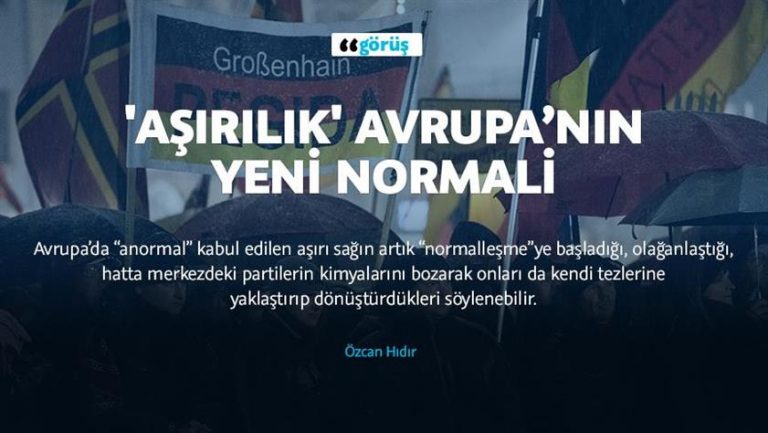 ‘Aşırılık’ Avrupa’nın yeni normali