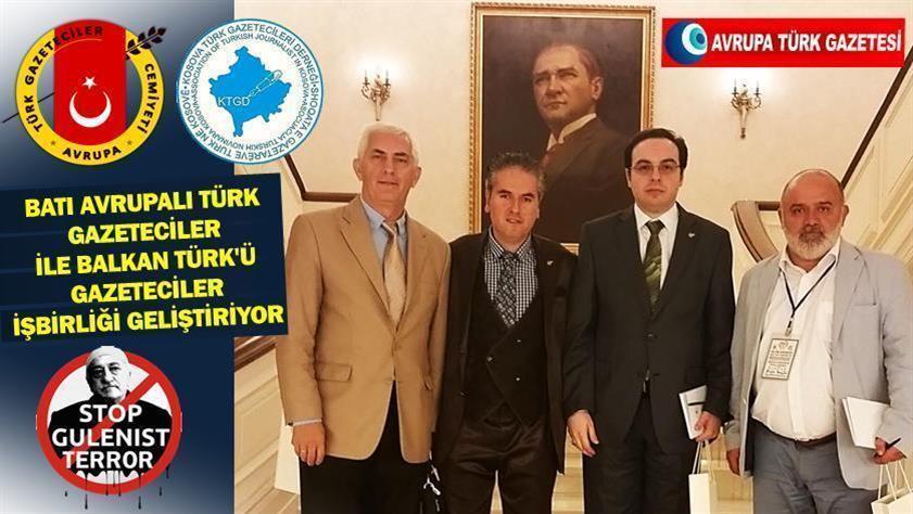 Batı Avrupalı Türk gazeteciler ile Balkan Türk’ü gazeteciler işbirliği geliştiriyor