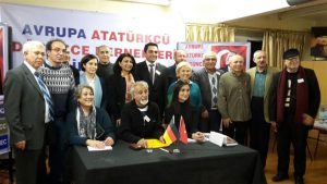 Atatürkçülerin Avrupa’daki çatı örgütü AADDB’de görev değişimi