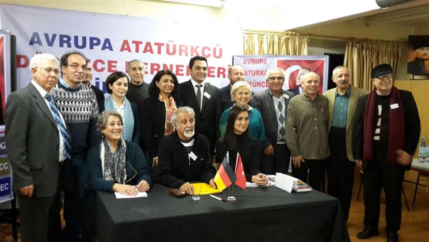 Atatürkçülerin Avrupa’daki çatı örgütü AADDB’de görev değişimi