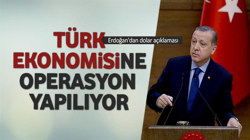 Erdoğan’dan dolar açıklaması
