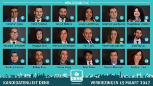 İşte Hollanda’daki Türklerin-Müslümanların-göçmenlerin partisi DENK’in milletvekili adayları