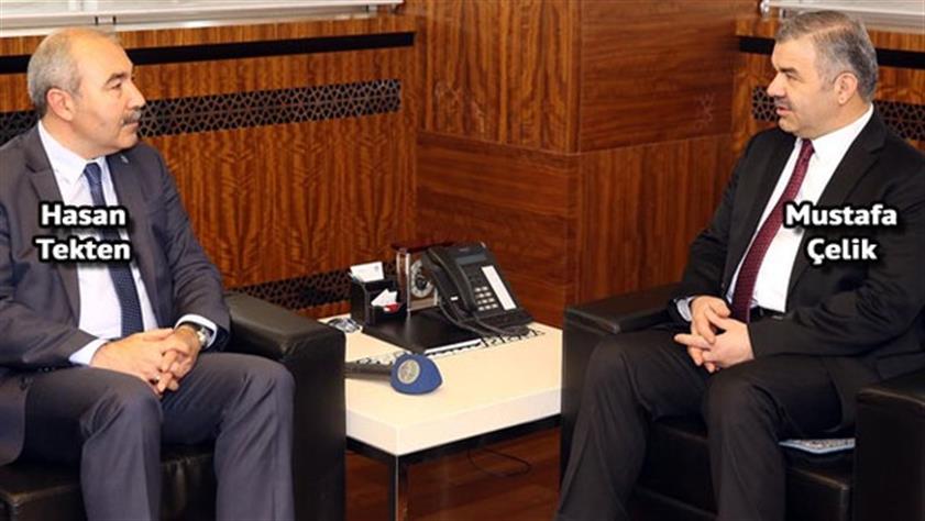 Hollanda Kayserilileri Kayseri BŞB Başkanı Çelik’le buluştu: Her türlü terörü lanetliyoruz