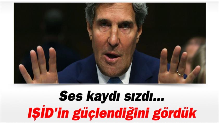 Ses kaydı sızdırıldı: IŞİD’in güçlendiğini gördük