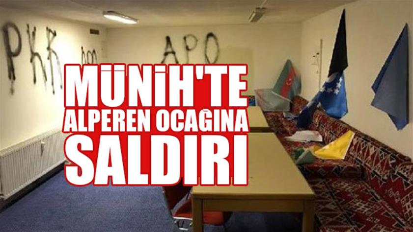 Münih’te Alperen Ocağı’na terör saldırısı