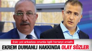 Nurettin Veren’den Fethullahçı terörist Ekrem Dumanlı hakkında olay sözler