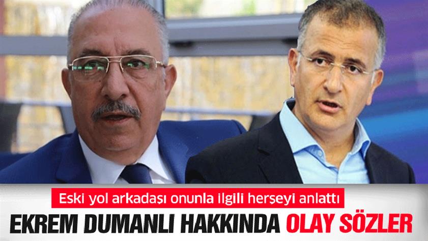 Nurettin Veren’den Fethullahçı terörist Ekrem Dumanlı hakkında olay sözler