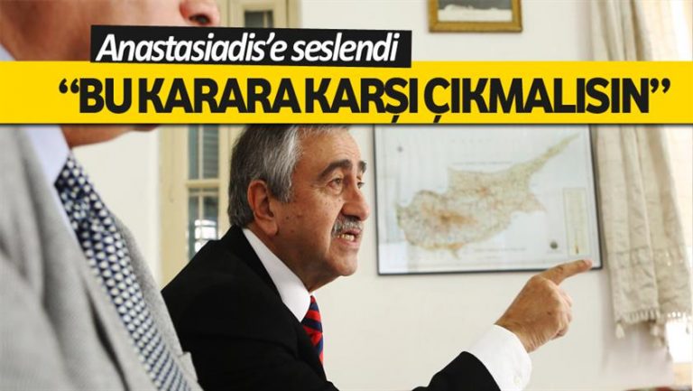 Akıncı’dan Rumlara kınama!
