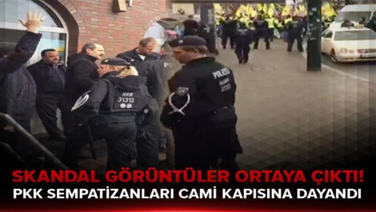 Almanya’da yaşanan skandalın görüntüleri ortaya çıktı!