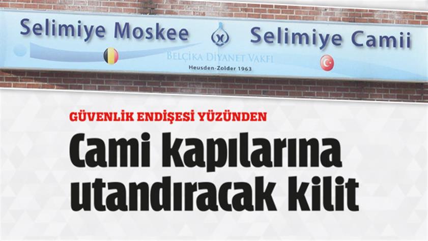 Avrupa’da cami kapılarına utandıracak kilit vuruldu