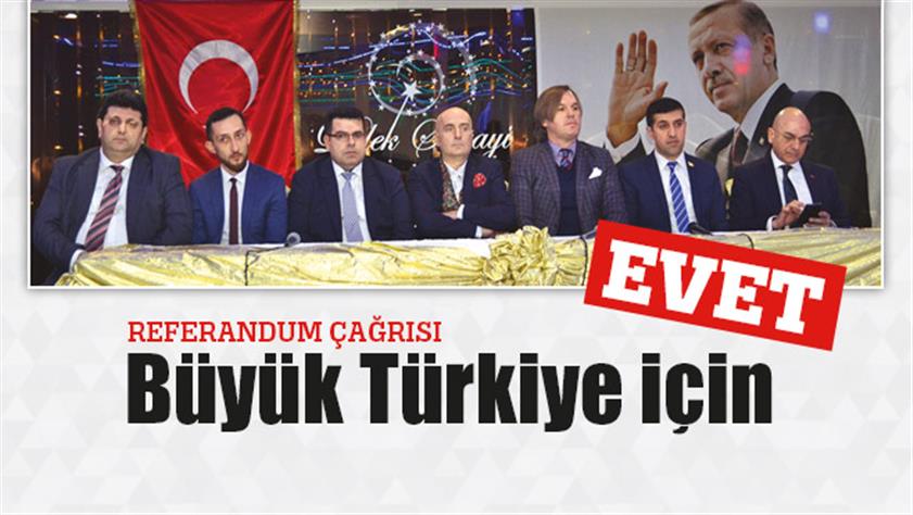 ‘Yaz Boz’ ekinden Büyük Türkiye için Avrupa’da ‘Evet’ turu