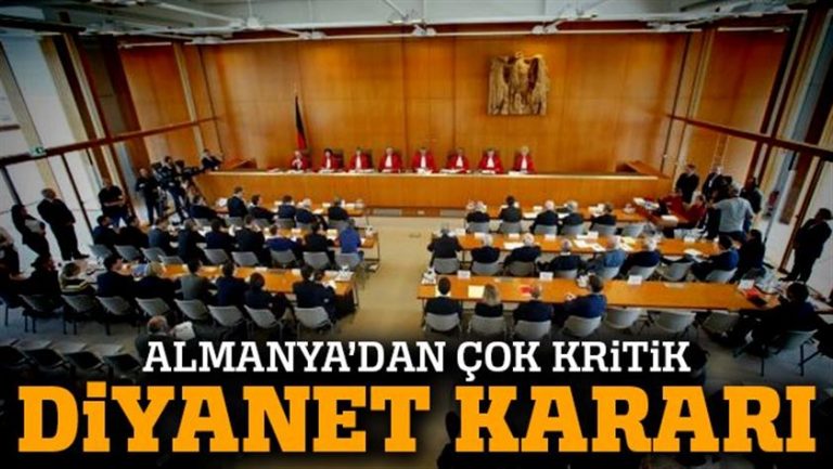 Almanya’dan kritik karar