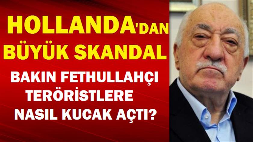 Hollanda’dan skandal, FETÖ’cü terörist subaylara kucak açtı!