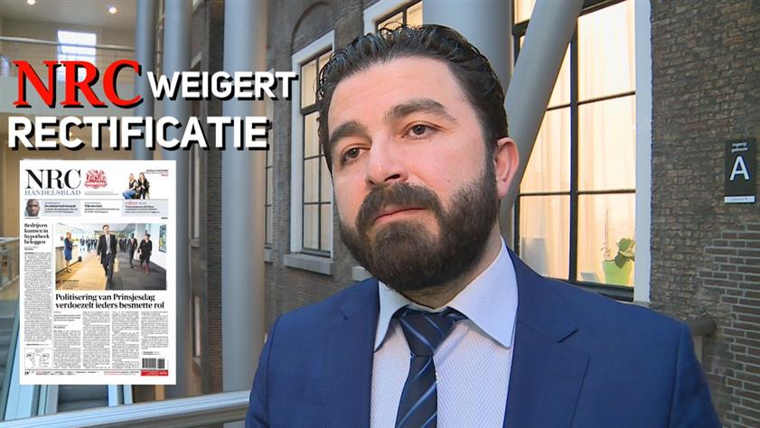 NRC duikt; DENK sleept NRC voor het gerecht