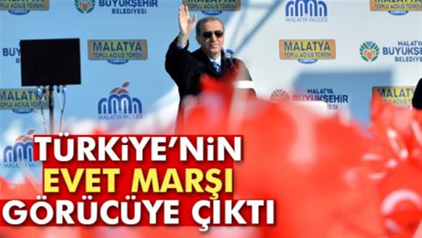 ‘Evet’ kampanyasının marşı görücüye çıktı; işte o şarkı