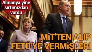 Almanya, MİT’in FETÖ’cülerle ilgili verdiği listedeki isimleri uyarmış