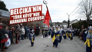 Belçika’nın “Türk köyü”nde karnaval coşkusu