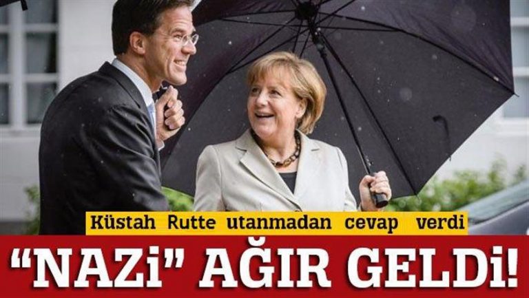 Hollanda Başbakanı’ndan Erdoğan’a cevap