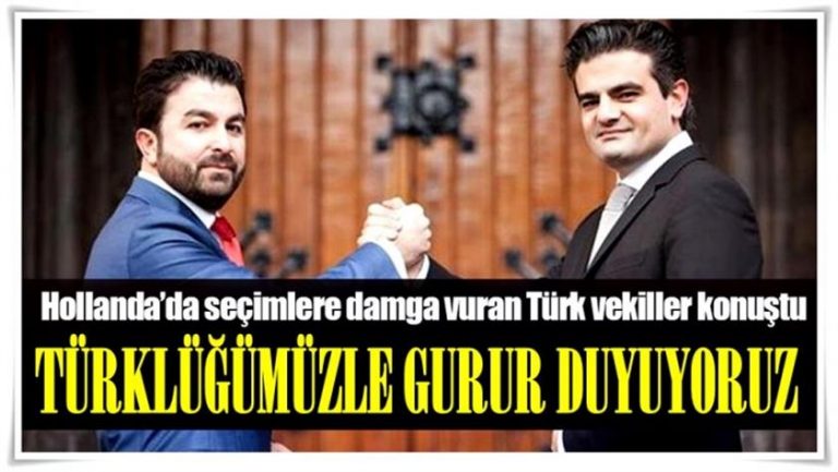 Hollanda seçiminin kazanan Türkleri: Gurur duyuyoruz