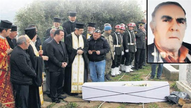 Ortodoks asıllı Kore gazisine kilisede askeri tören