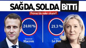 Fransa’da sağ da, sol da bitti