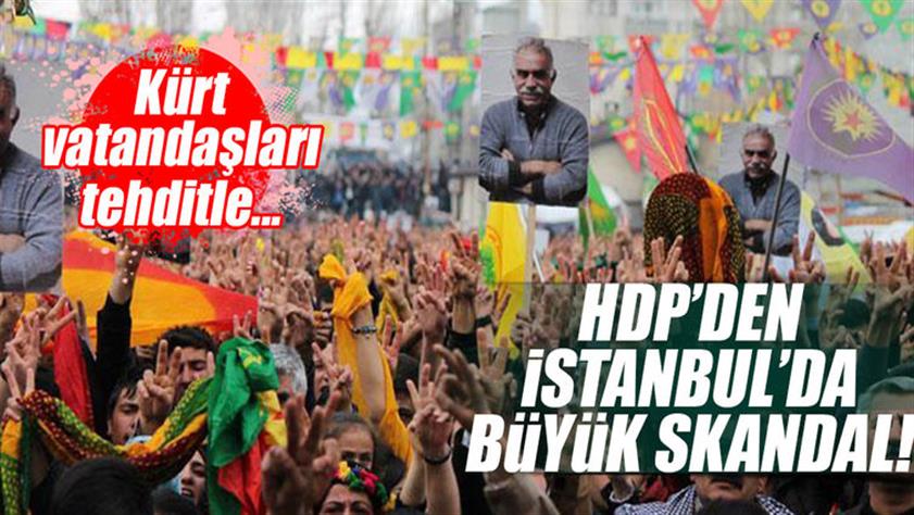 HDP’den tehditle ‘hayır’ oyu!