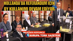 Hollanda’da referandum için oy kullanımı devam ediyor