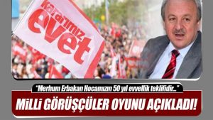 Milli görüşçüler ‘evet’ dedi