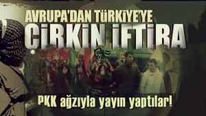 Terör örgütü destekçisi Belçika medyası, PKK ağzıyla yayın yaptı