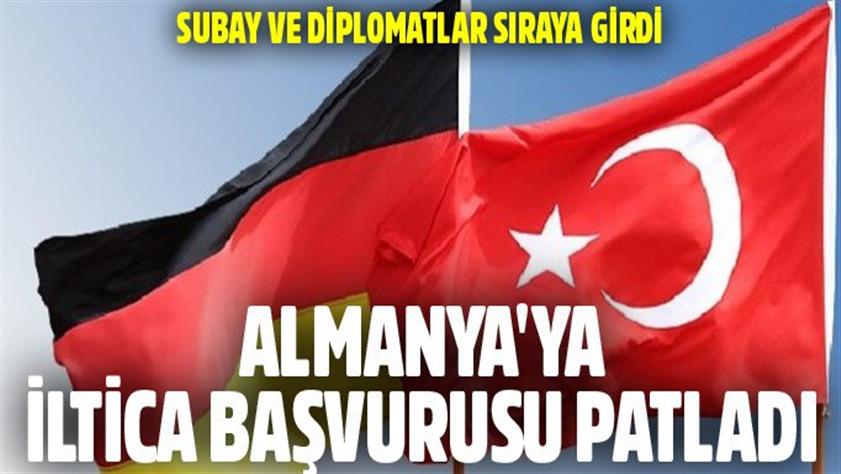 450 subay ve diplomattan iltica başvurusu
