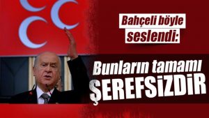 Devlet Bahçeli seslendi: Bunlar tartışmasız şerefsizdir