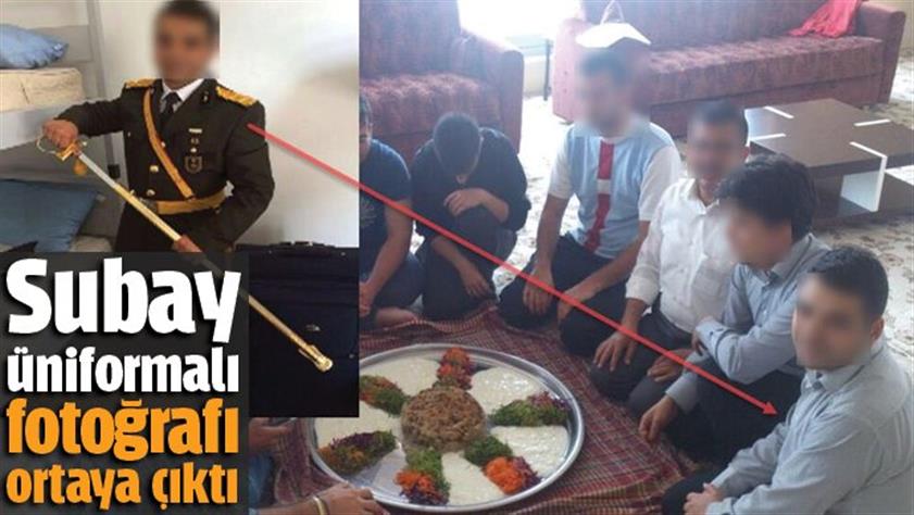 Fethullahçılık tespit edildi; Maklube sofrasında bir subay!