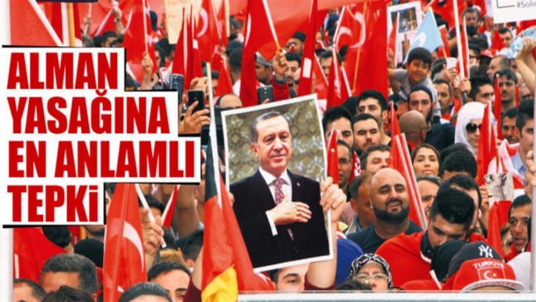 Alman yasağına en anlamlı tepki