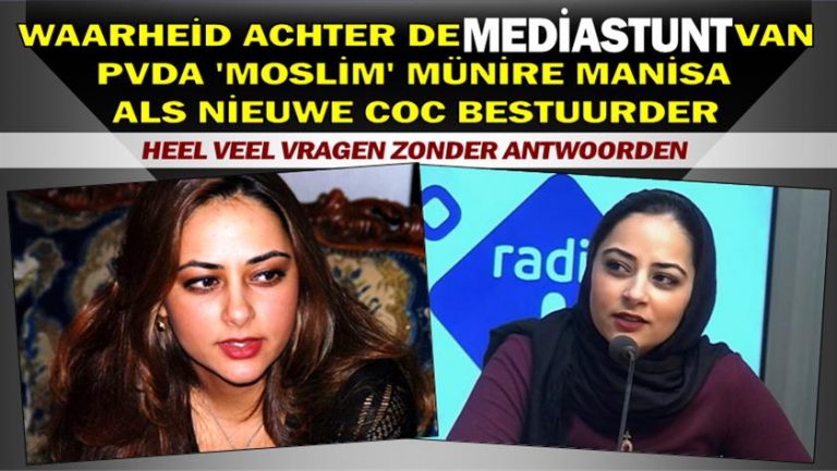Waarheid achter de mediastunt van PvdA ‘moslim’ Münire Manisa als nieuwe COC-bestuurder