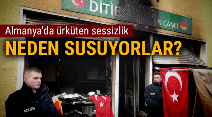 Alman hükûmeti cami saldırılarına sessiz