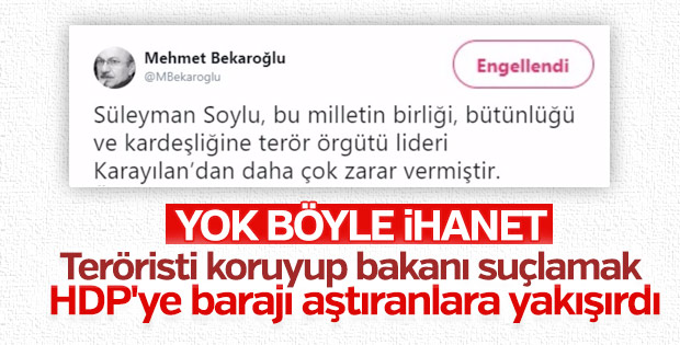 CHP’li Mehmet Bekaroğlu’nun PKK hayranlığı