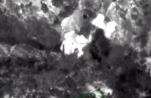 PKK’nın Irak’taki mühimmat deposunun imha anı