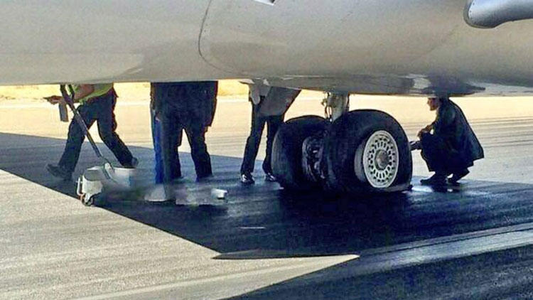 Sabiha Gökçen Havalimanı’nda korku dolu anlar