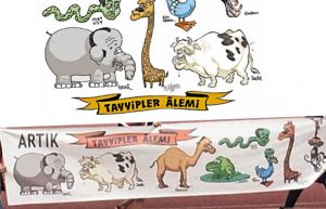 ‘Tayyipler alemi’ karikatüründe ne var? ODTÜ skandal pankartı