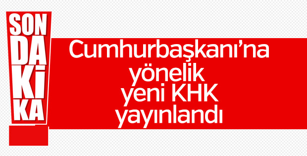 Yeni KHK yayınlandı
