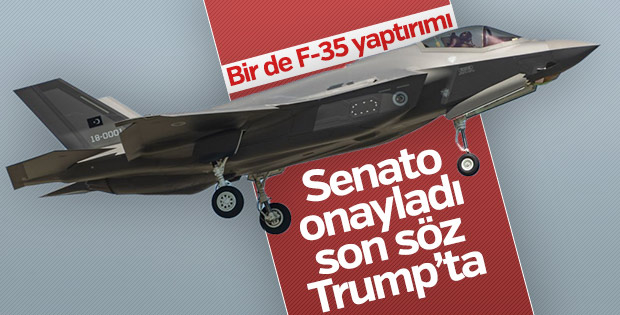 ABD Senatosu’ndan F-35 için yaptırım kararı çıktı