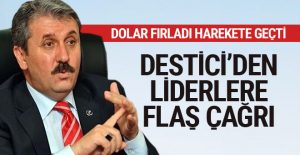 BBP Lideri Mustafa Destici’den ‘Liderler Zirvesi’ çağrısı