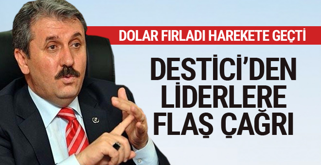 BBP Lideri Mustafa Destici’den ‘Liderler Zirvesi’ çağrısı
